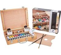 Royal Talens 2840510 ROYAL TALENS Van Gogh coffret bois peinture à l'huile Basic