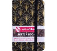 Carnet - Croquis - Dessin - Notes - 9x14cm - 80pages - Couverture Art Déco