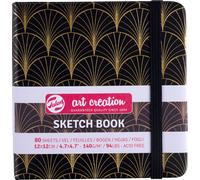 Royal Talens 9314154M ROYAL TALENS Carnet de croquis Art Creation Art Deco, 120 x 120 mm