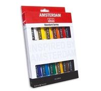 Royal Talens Amsterdam – Set peinture acrylique Standard pour débutants (12 x 20 ml)