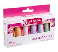 ROYAL TALENS Acrylique Art Creation Pastel Set, 6 x 12 ml