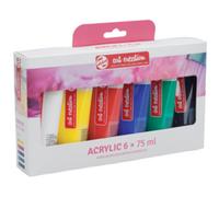 Royal Talens - Art Création - Peinture Acrylique Set - 6 X 75ml Tubes Couleurs
