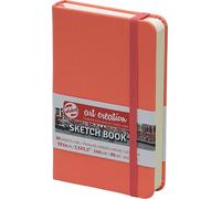 Carnet Croquis 9x14 Cm - 80 Feuilles - 140g - Corail - Royal Talens