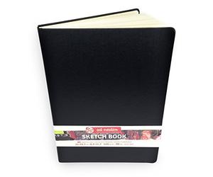 Royal Talens - Art Creation Hardback Sketchbook - 80 Sheets - 140gsm - 21 x 29.7cm - Black Cover