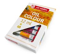 Royal Talens Art Création Huile Couleur Peintures Débutants Set 8 X 12ml Tubes