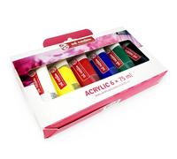 Royal Talens - Art Création - Peinture Acrylique Set - 6 X 75ml Tubes Couleurs