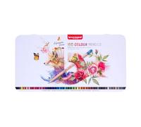 ROYAL TALENS Bruynzeel Expression Crayons de couleur avec étui en métal | 150 couleurs