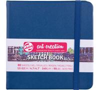 Talens Japan Art Creation Skizzenbuch, 80 Blatt, 12 cm x, Marineblau, T9314-234M