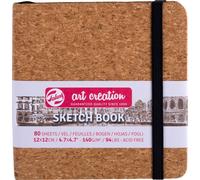 ROYAL TALENS Carnet de croquis Art Creation 120 x 120 mm Liège 80 feuilles