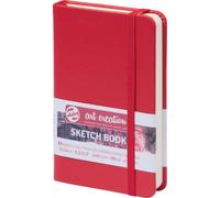Carnet Croquis 9x14 Cm - 80 Feuilles - 140g - Rouge- Royal Talens