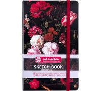 Talens Art Creation Sketchbook - Nature morte avec fleurs - 13x21cm - 140g - 80 feuilles - Papier à dessin sans acide