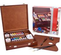 ROYAL TALENS Coffret en bois Van Gogh Couleurs acryliques Inspiration