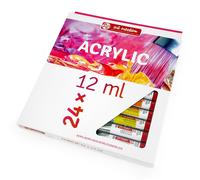 Royal Talens - Ensemble De Peintures Acryliques Pour Débutants - 24 X 12Ml Tubes