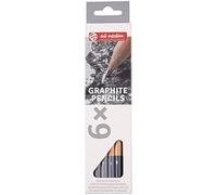 ROYAL TALENS Etui de 6 Crayons Graphite Art Creation Corps Rond HB, B, 2B, 4B, 6B, 8B