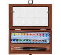 ROYAL TALENS Kit de boîtes en bois Van Gogh Aquarelle 24 pièces