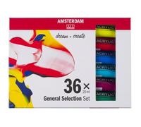 Royal Talens Amsterdam – Set de peintures acryliques Standard Series – 36 x 20 ml