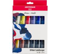 ROYAL TALENS peinture acrylique AMSTERDAM Urban Landscape 12 x 20 ml
