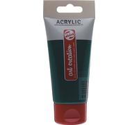 Tube de peinture acrylique Art Creation Talens 75ml vert émeraude Vert G