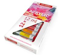 Royal Talens - Set De Peintures Acryliques Pour Débutants - 12 X 12Ml Tubes