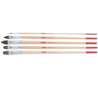 ROYAL TALENS Set de pinceaux à cheveux, 5 pièces, en poils d'oreilles de bœuf