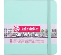 ROYAL TALENS Skizzenbuch Art Creation 120 x 120 mm fresh mint 80 Blatt