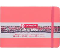 ROYAL TALENS Skizzenbuch Art Creation 210 x 150 mm rot coral red 80 Blatt