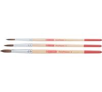 Royal Talens TAC Set de pinceaux en poils de poney 3 ronds