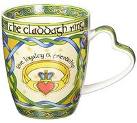 Royal Tara Irish Claddagh Ring Bone China Mug - An Irish Gift designed in Galway Ireland by