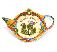 Royal Tara Porte-sachets de thé écossais avec chardon écossais inspiré des manuscrits celtiques Largeur 15 cm