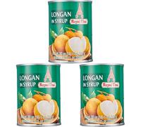 ROYAL THAI - Longanes au sirop - 1 X 565 GR (Lot de 3)