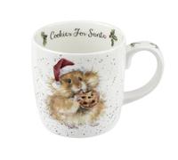 Royal Worcester Tasse design Wrendale - Gâteaux pour le Père Noël - 100 ml
