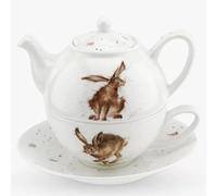 Royal Worcester Wrendale Designs Service à thé pour 1 personne Good Hare Day