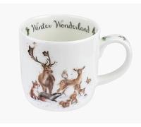 Royal Worcester Wrendale Designs Tasse en céramique Motif cerf Winter Wonderland 0,3 l