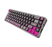 ROYALAXE X68 Clavier de jeu filaire avec interrupteur magnétique, touches Mecha PBT structure montée sur plateau de sport électronique, rétroéclairage RVB, effet Hall, déclenchement rapide, clavier