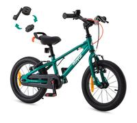 RoyalBaby EZ Freestyle Vélo pour enfants en aluminium 16 pouces - Vert