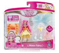 Royale High 3” Water Fairy Fashion Doll - 1 Figure with 9 Fashion Accessories - Virtual Item Code Included - Series 2 - Ages 5+