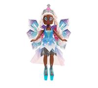 Jazwares Royale High Poupée Tendance de 22,9 cm - Chromae La fée des Glaces, Vague 1, série 1 - Journal féerique, Peigne et Code Article virtuel Inclus - À partir de 5 Ans