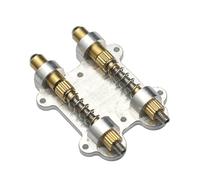 ROYALEAD - Bouchon stabilisateur double trémolo pour guitare, système de pont stabilisateur, kit de stabilisation pour accessoires de guitare électrique