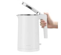 Royalstar Mini Soy Milk Maker 450ML 500W Blanc - Mixeur Multifonction pour Lait de Soja, Bouillie de Riz, Smoothies, Céréales et Eau Bouillante - 6 Fonctions, Programmation 12H, Maintien au Chaud