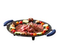 Royalstar Poêle-Grill Électrique 800 W Ø36 cm, Thermostat à Variation Continue, Grande Poêle Multifonction pour Cuisson, Grillades et Sautés