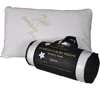 Royalty Comfort Oreiller Mémoire de Forme - Coussin de Luxe en Bambou Queen 50x76cm - 40% Viscose de Bambou, 60% Polyester - Herzberg HG5076BM, Blanc