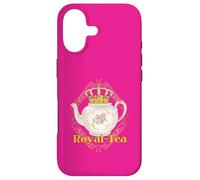 Royalty Crown Pun Tea Party Drôle pour Les Amateurs de thé Coque pour iPhone 17
