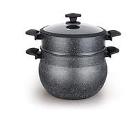 Royalty Line Couscoussier Haut de Gamme 9L 24cm Noir