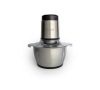 ROYALTY LINE, Hachoir Multifonction 300W RLMCE3003418, Bol en Acier Inoxydable 1,8L, 2 Vitesses, 4 Lames Tranchantes, Idéal pour Viande, Légumes et Fruits, Facile à Nettoyer, Design Ergonomique