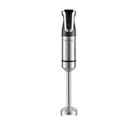 ROYALTY LINE, Mixeur Plongeant à Main Noir RL-ESTM800, 800W, Tige Amovible en Acier Inoxydable SUS 304, Régulateur de Vitesse Variable, Design Ergonomique, Facile à Nettoyer, pour Smoothies et Soupe