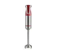 ROYALTY LINE, Mixeur Plongeant à Main RL-ESTM800RED, 800W, Rouge, Acier Inoxydable SUS 304, Régulateur de Vitesse Variable, Amovible pour Nettoyage Facile, Ergonomique et Silencieux