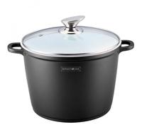 Royalty Line RL-AD24M , 24 cm Marble Coating Deep Casserole with Glass Lid