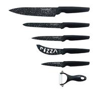 Royalty Line, set de 5 couteaux et 1 économe noir, 39 * 27,5 * 38 cm