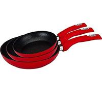 Royalty Line Set de poêles à frire 3 pièces Rouge