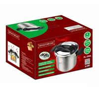 Royalty Line Snelkookpan fabriqué à la main Van roestvrij Staal Marmer Coating 8 l